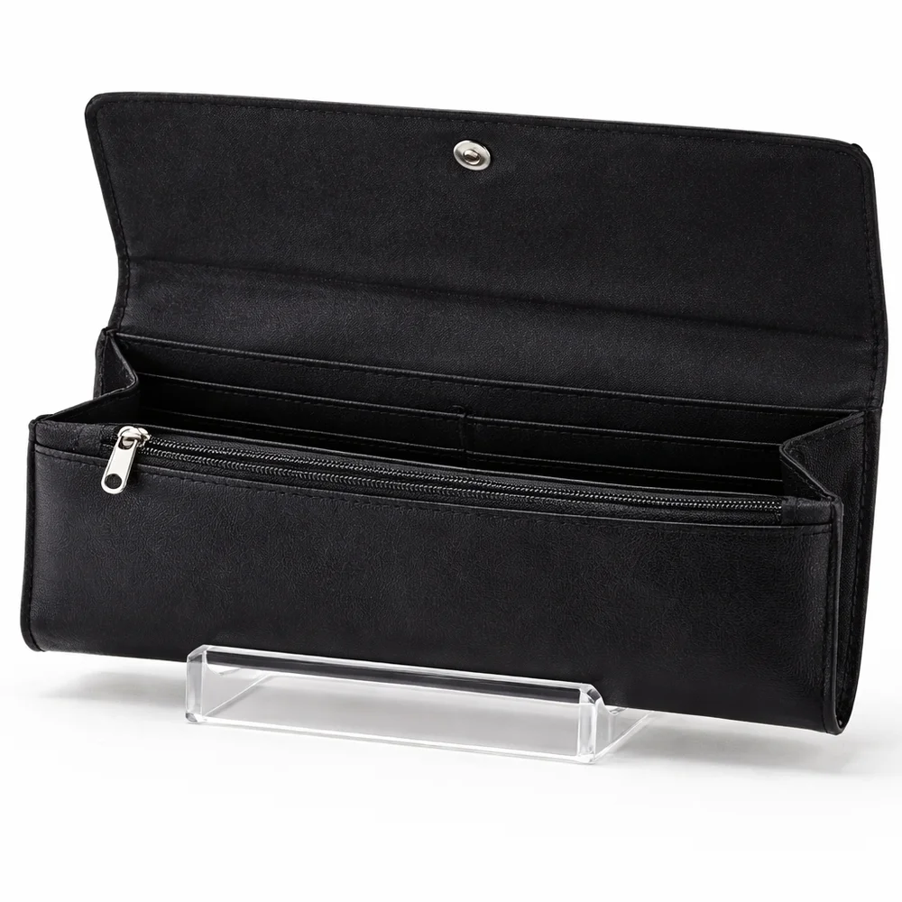💥💥Etienne Aigner Black Vegan Leather Wallet.
